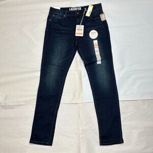 LAZER Kid's Daniel Ultra Flex 5 Pocket Slim Straight Knit Denim Indigo SZ 18 NWT